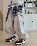 Nylon Swap Jogger Balloon Pants
