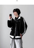 Taze Waffle Track Zip-up