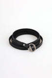 Multi leather strap choker