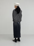 Sunny two-way short overfit blouson