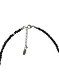 BLACK DROP BEADS NECKLACE