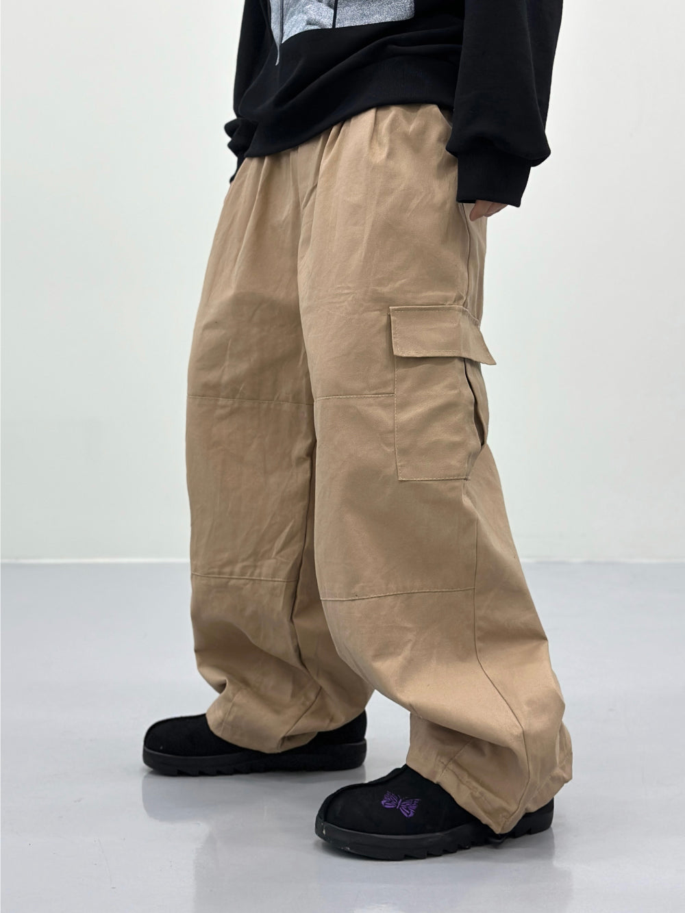 【DISCERNMENT】Unisex Daily Cargo Balloon Pants DISCERNMENT (ディーサーメント) - 男女兼用デイリーカーゴ