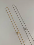 Ball Drop Layered Necklace