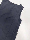 Joanne Nylon Sleeveless Wrap One Piece Long