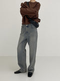 New Kaya Loose Fit Cropped Sweatshirt