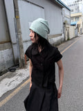 SLUB KNIT BEANIE