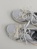 Lace & pearl ribbon shoes charm