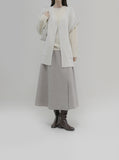 [Premium] Whole Garment Wool Back Round Knit