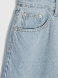 Foil Carpenter Bermuda Denim Pants