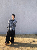 Suss grunge check shirt