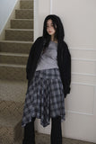 Rivet bean studded pants