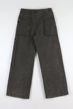 Painting Washed Cargo Denim