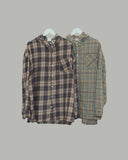 Kits hoodie check shirt