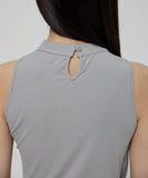 Draped Sleeveless Top