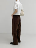 [unisex] Regular Cotton Wide Pants