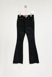 tight boots-cut jeans