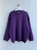 Wool Brush Mohair Balloon Knit