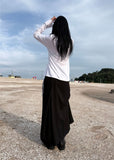 FORMED DRAPE SKIRT