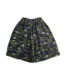 Flower Camo Cargo Bermuda Pants