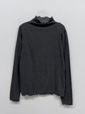 [Brushed Lining] Wave Warmer Turtleneck T-Shirt