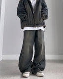 Older Maxi Wide Denim Pants