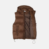 Tailed Padding Hood Vest