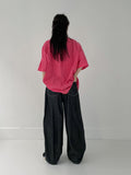 Pigment Nylon Overfit Short Sleeve Shirt
