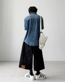 Nozuka Denim Half Shirt