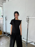 UNBAL SHOULDER TOP