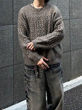 Castle Embossed Square Knit