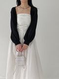 Summer Linen Balloon Bolero
