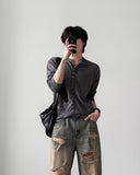 Jessie Damaged Crop Cardigan