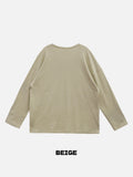 Module Basic Waffle U-neck Long Sleeve