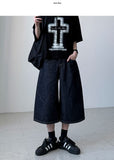 Gran Curved Bermuda Denim
