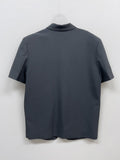 Log 3 Button Overfit Half Jacket