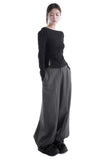 BOATNECK SHIRRING TOP