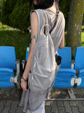 PLEATED FRILL ONEPIECE