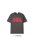 Karma Logo Over Short Sleeve T-shirt