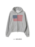 Basic Flag Hood Zip-Up