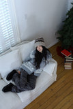 Nordic knit beanie