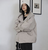 Cotton Balloon Hood Field Jumper
