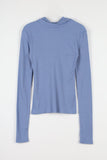 Finger slim hooded top