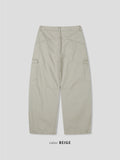 Barz Cut Curved Wide Pants