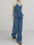 Summer frill bustier sleeveless