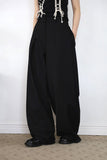 Lulu Wide Pintuck Slacks