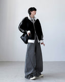 Newborn Stripe Curve Denim