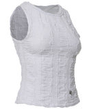 Crinkled Sleeveless