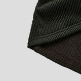 Big Star Warmer Henley Neck Hood Knit