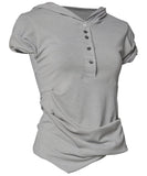 Asymmetrical Draped Hoodie (FL-127)