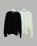 Drop over knit